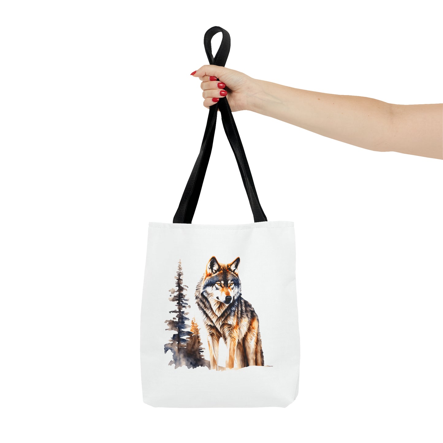 Canvas Tote Bag - wolf