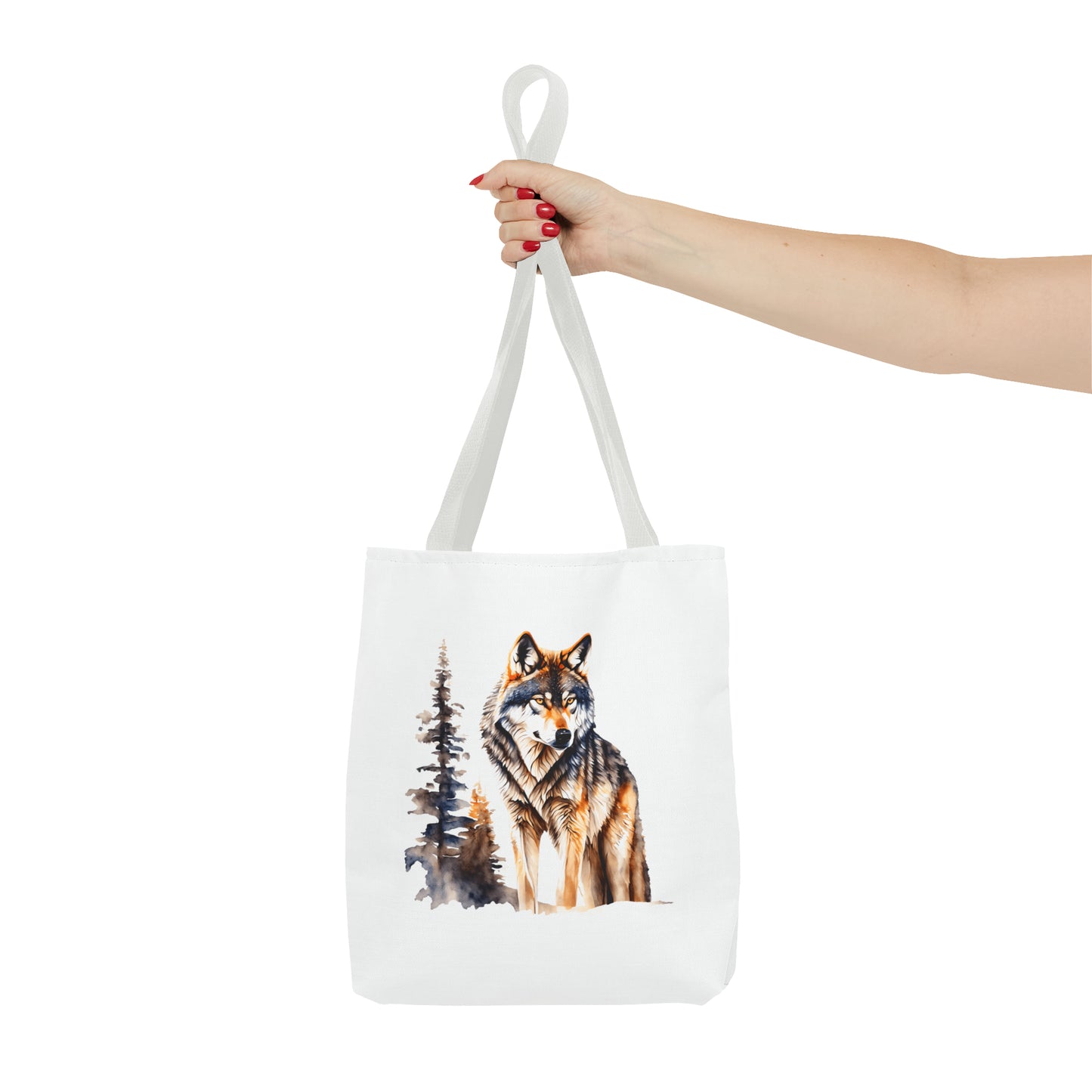 Canvas Tote Bag - wolf