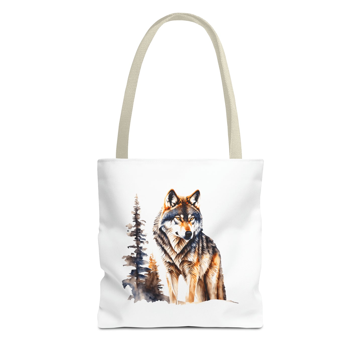 Canvas Tote Bag - wolf