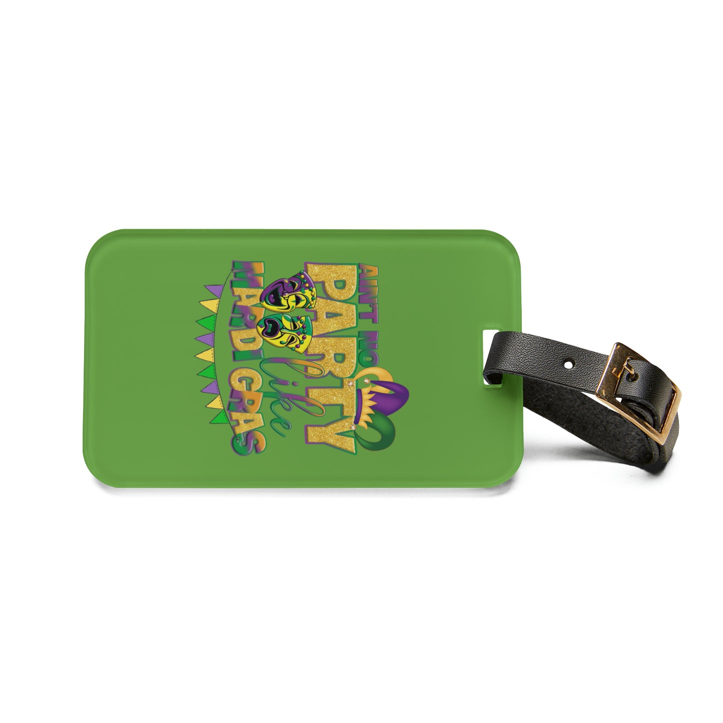 Luggage Tag- Mardi Gras2