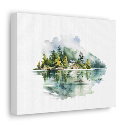 Canvas Gallery Wraps-Lake