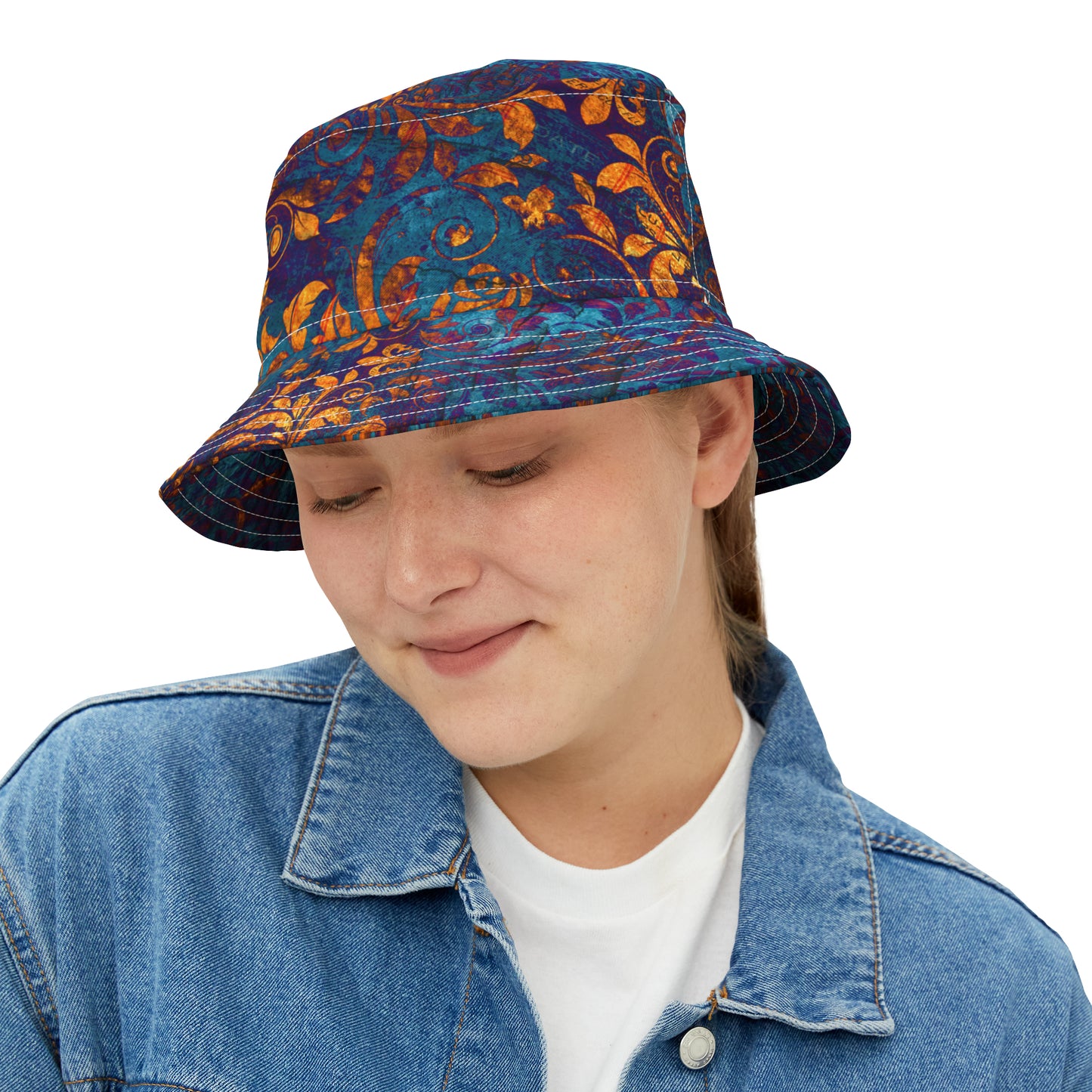 Bucket Hat -Boho design1