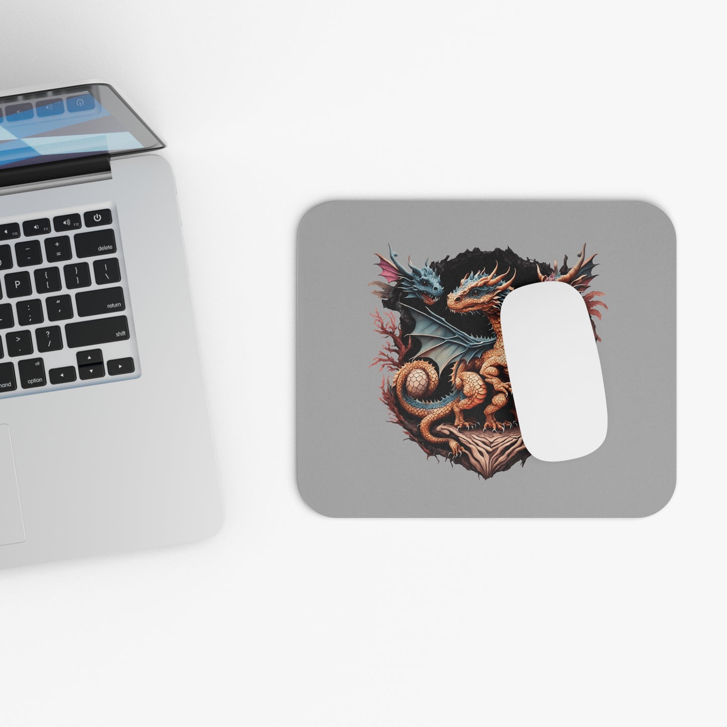 Mouse Pad (Rectangle)- Dragon