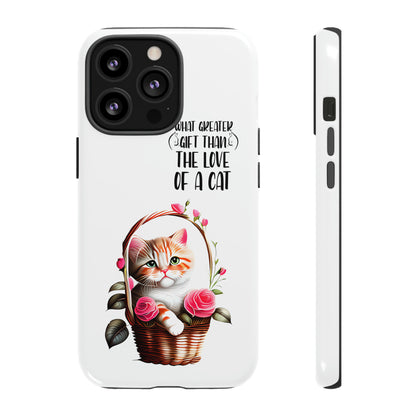 I Phone Tough cases for - I Phone, Samsung & Google Pixel - Cats