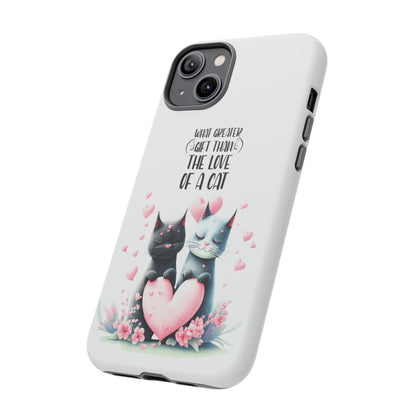 I Phone Tough Phone Cases- I Phone, Samsung, Google Pixel- cat