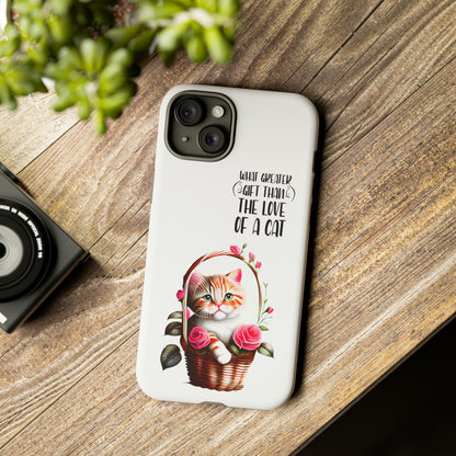 I Phone Tough cases for - I Phone, Samsung & Google Pixel - Cats