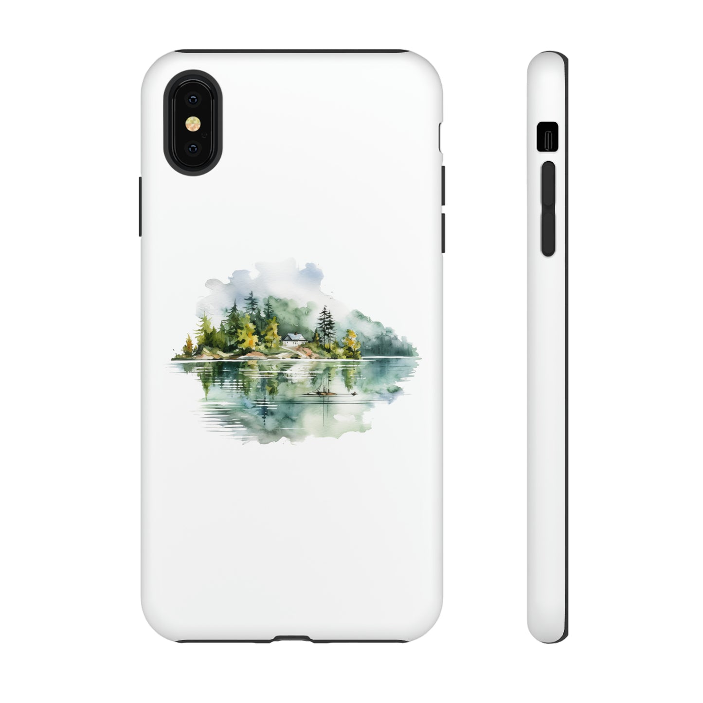 I Phone 15 Tough Cases- Lake View