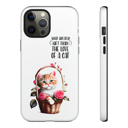 I Phone Tough cases for - I Phone, Samsung & Google Pixel - Cats