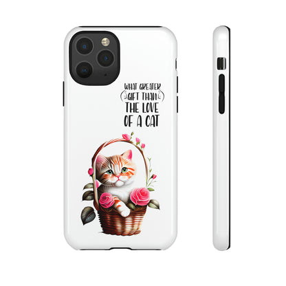 I Phone Tough cases for - I Phone, Samsung & Google Pixel - Cats