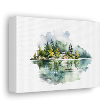 Canvas Gallery Wraps-Lake