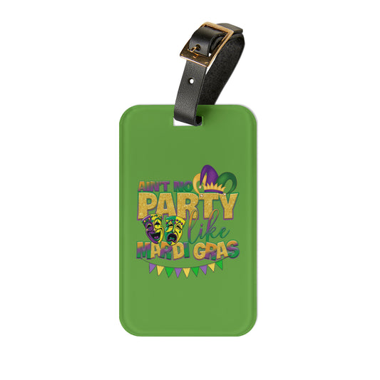 Luggage Tag- Mardi Gras2