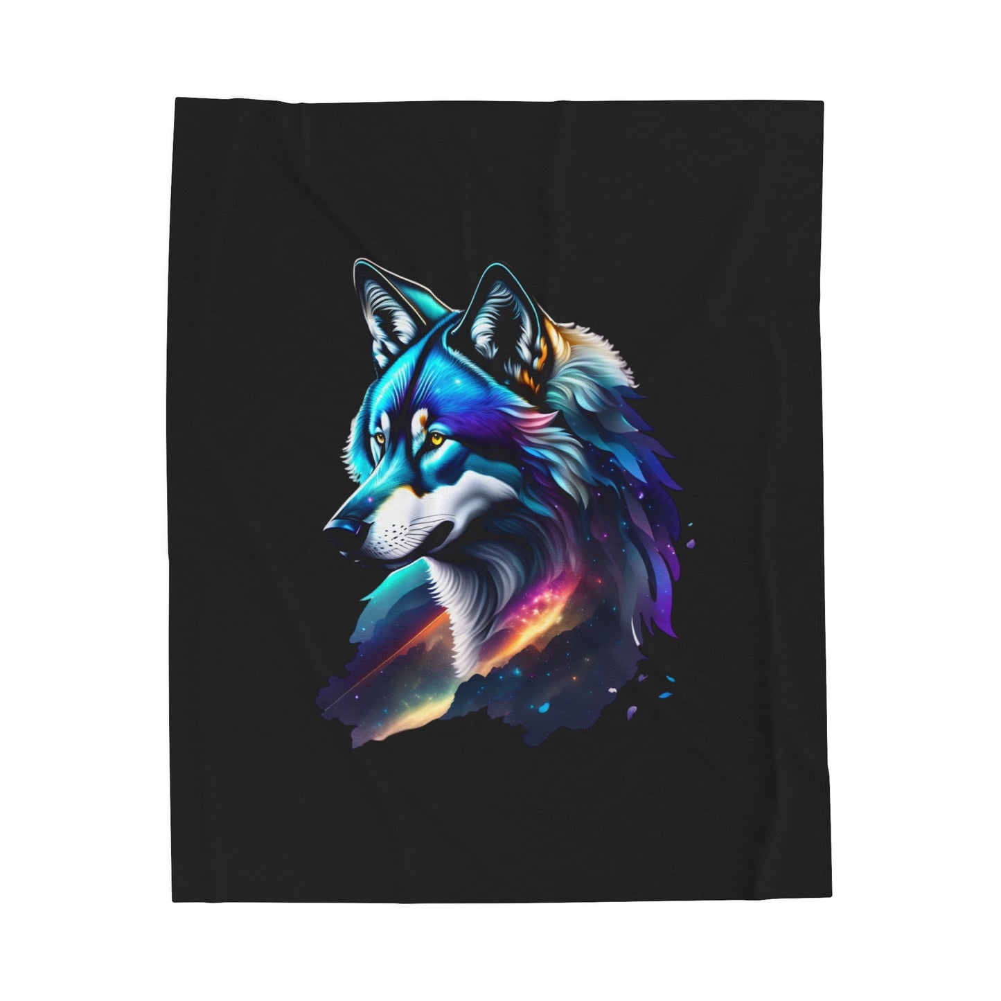 Blanket -Arctic Fleece Blanket -Wolf