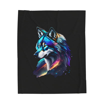 Blanket -Arctic Fleece Blanket -Wolf