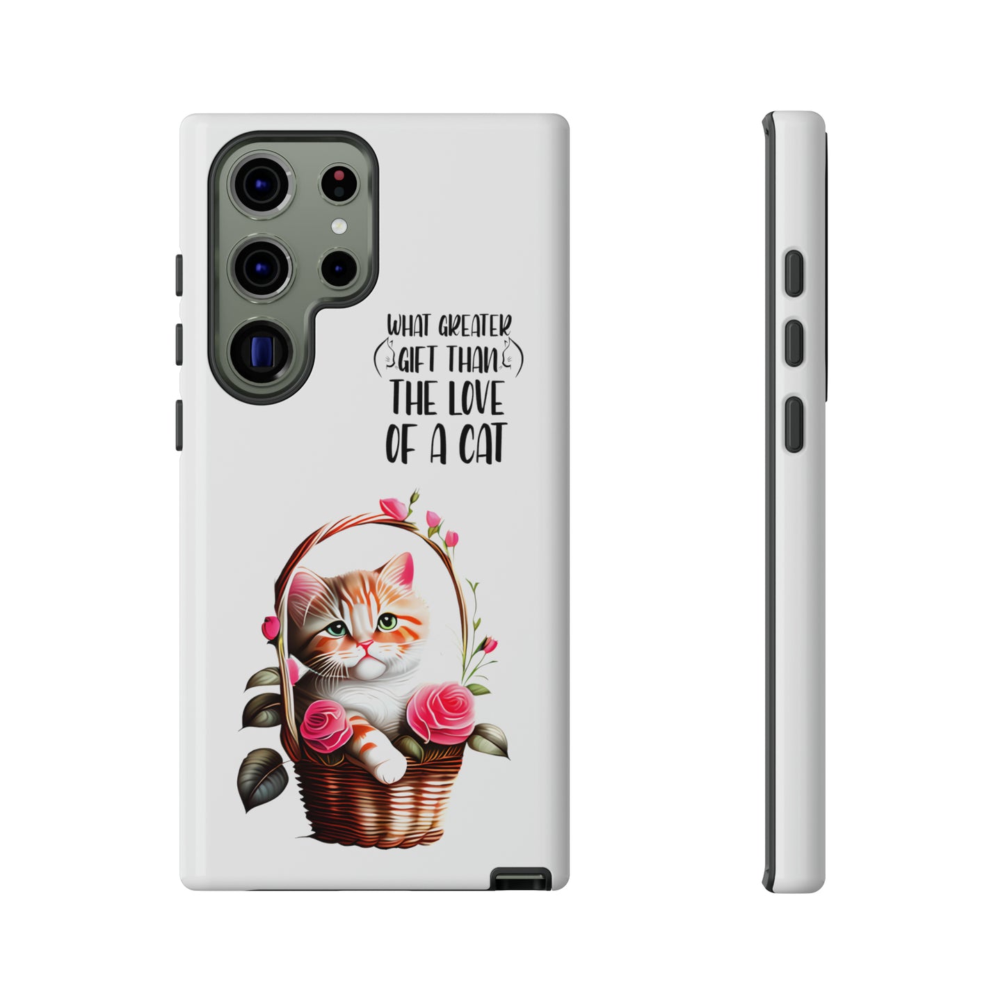 I Phone Tough cases for - I Phone, Samsung & Google Pixel - Cats