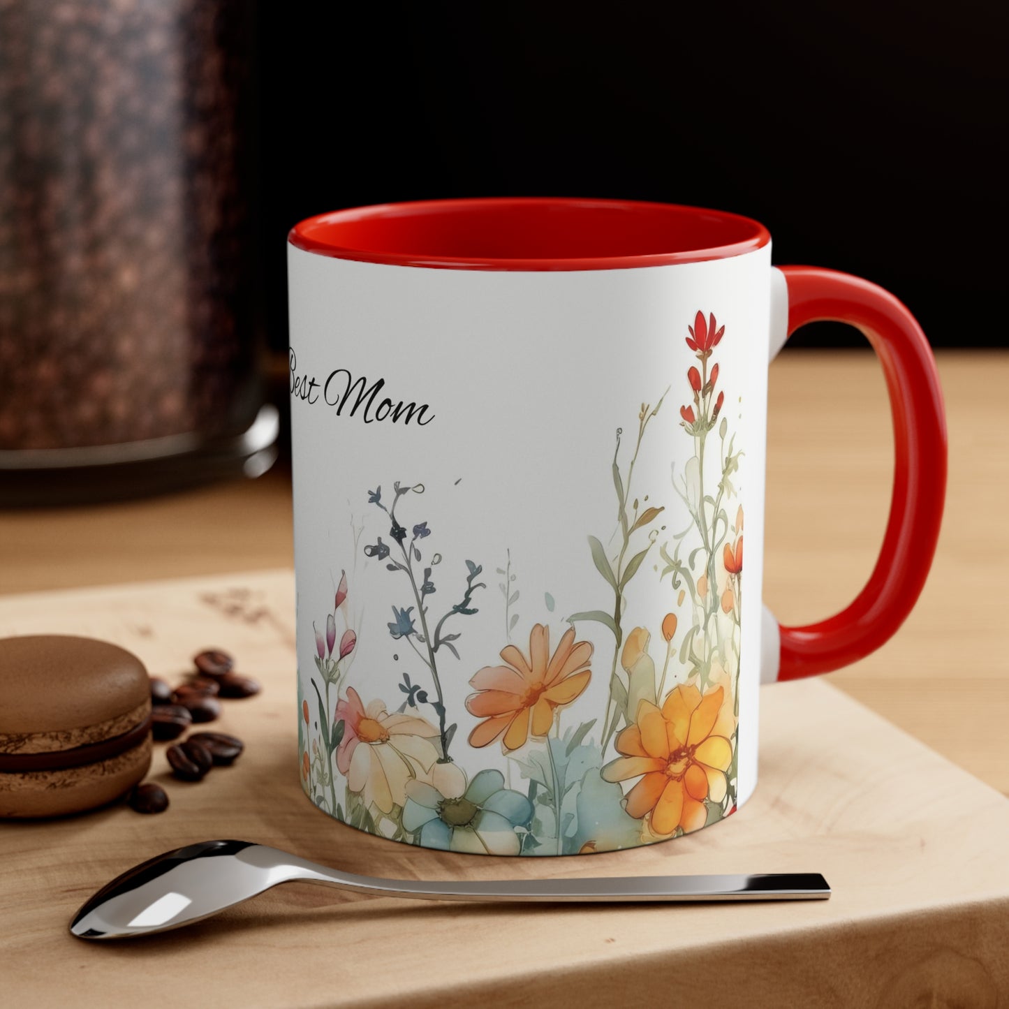 Accent Coffee Mug, 11oz- World's Best Mom