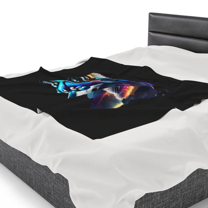 Blanket -Arctic Fleece Blanket -Wolf