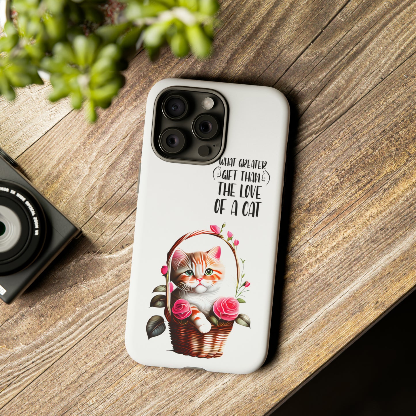 I Phone Tough cases for - I Phone, Samsung & Google Pixel - Cats