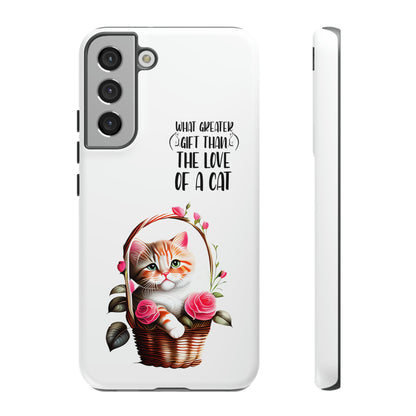 I Phone Tough cases for - I Phone, Samsung & Google Pixel - Cats