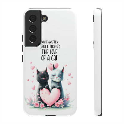 I Phone Tough Phone Cases- I Phone, Samsung, Google Pixel- cat