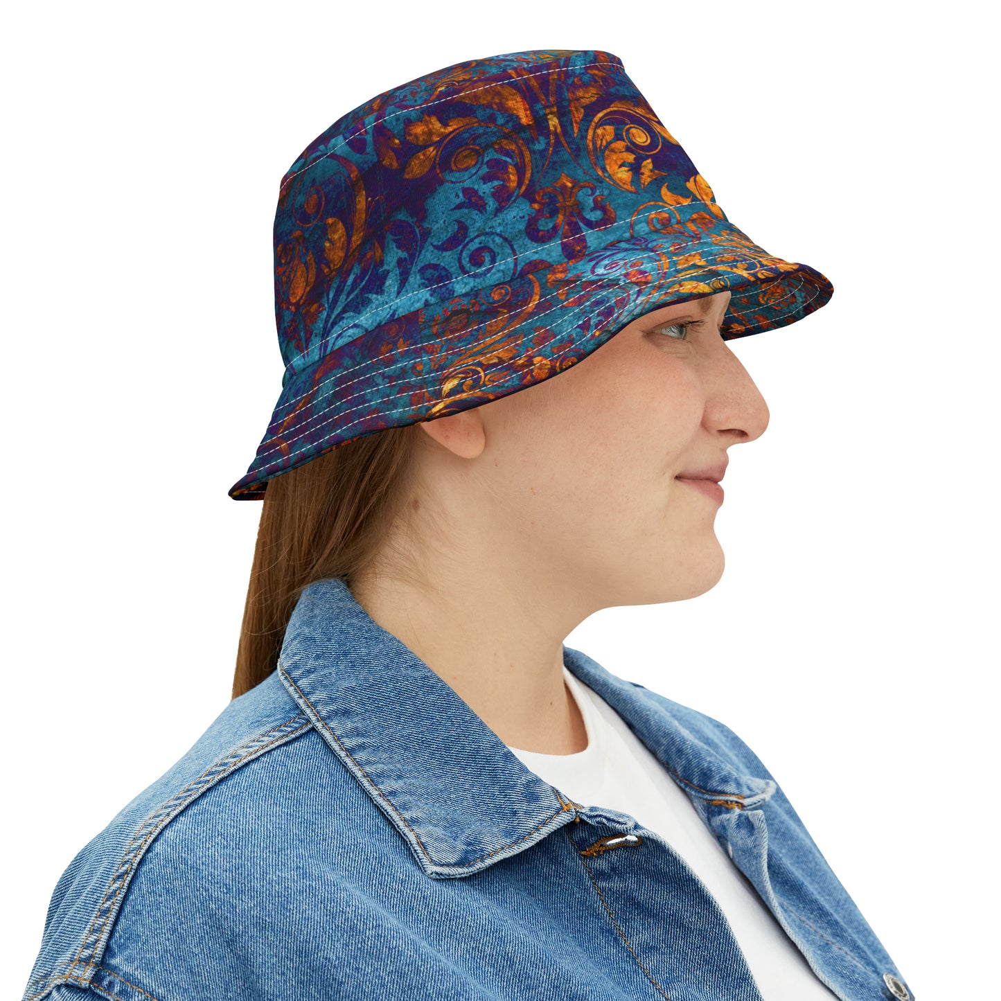 Bucket Hat -Boho design1