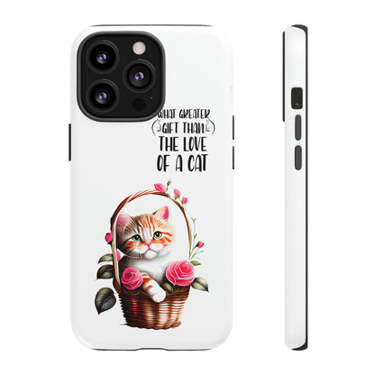 I Phone Tough cases for - I Phone, Samsung & Google Pixel - Cats