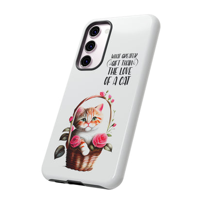 I Phone Tough cases for - I Phone, Samsung & Google Pixel - Cats