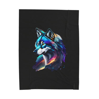 Blanket -Arctic Fleece Blanket -Wolf