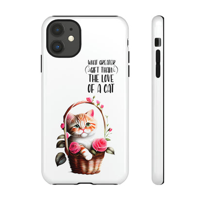 I Phone Tough cases for - I Phone, Samsung & Google Pixel - Cats