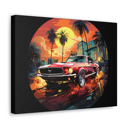 Canvas Gallery Wraps- Mustang