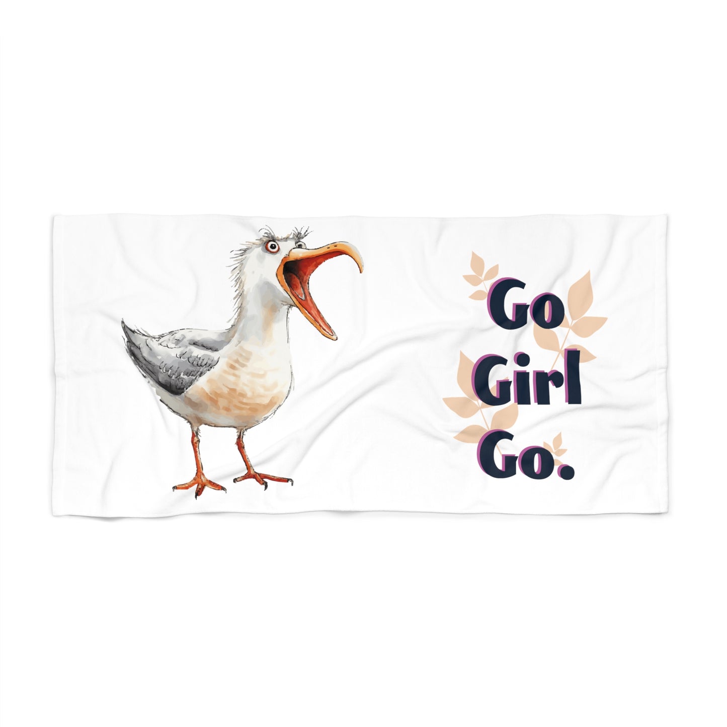 Beach Towel- Go Girl Go