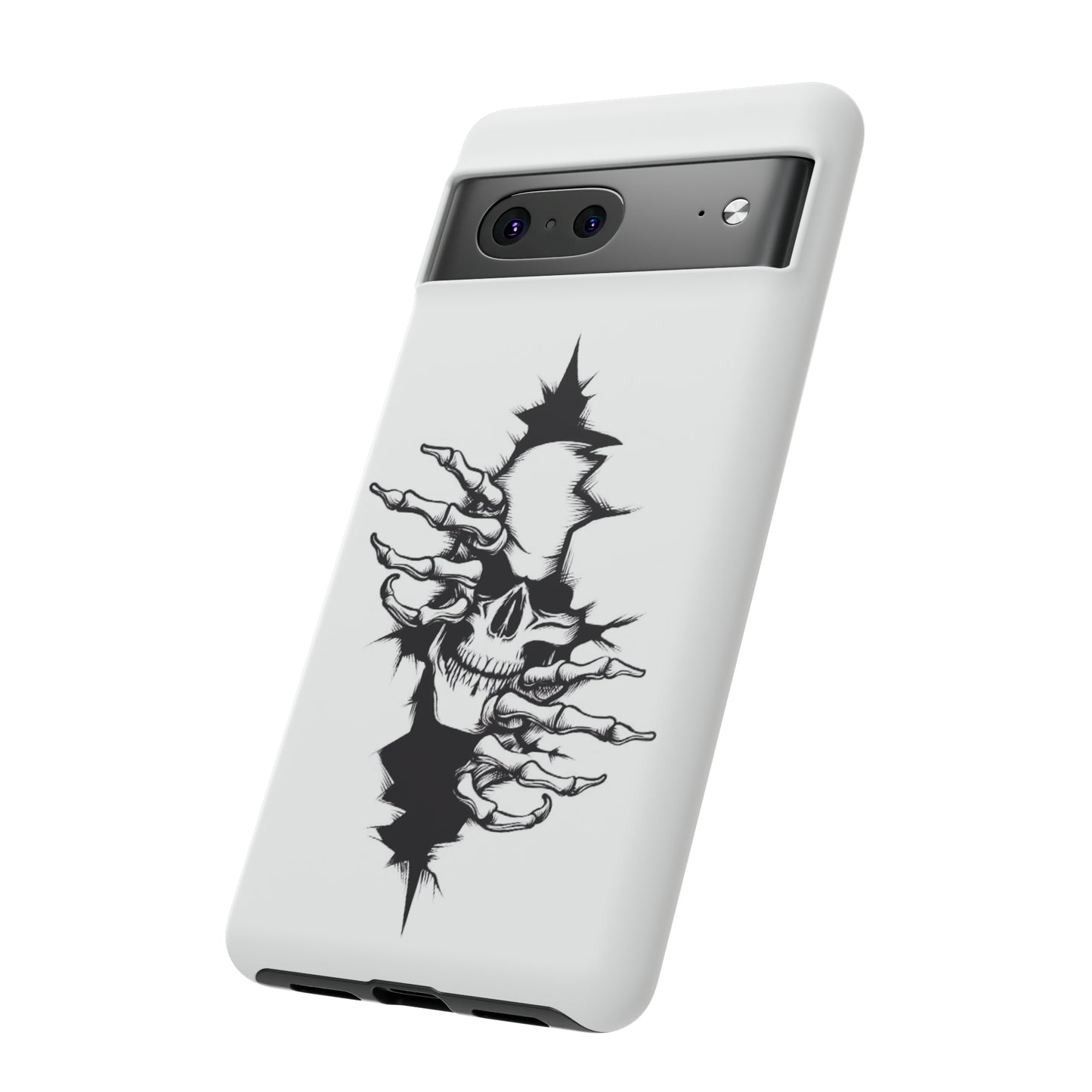 I Phone Tough Cases for I Phone, Samsung ,Google Pixel- Skull