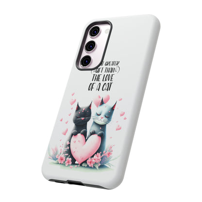 I Phone Tough Phone Cases- I Phone, Samsung, Google Pixel- cat