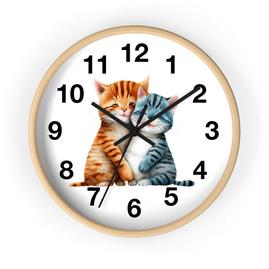 Wall Clock- Kittens