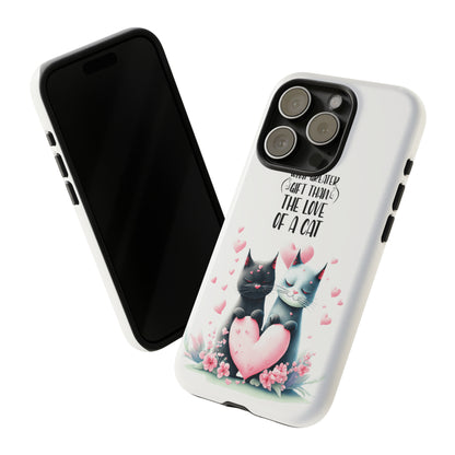 I Phone Tough Phone Cases- I Phone, Samsung, Google Pixel- cat