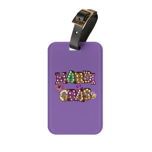 Luggage Tag - Mardi gras3