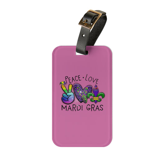 Luggage Tag- Mardi Gras4