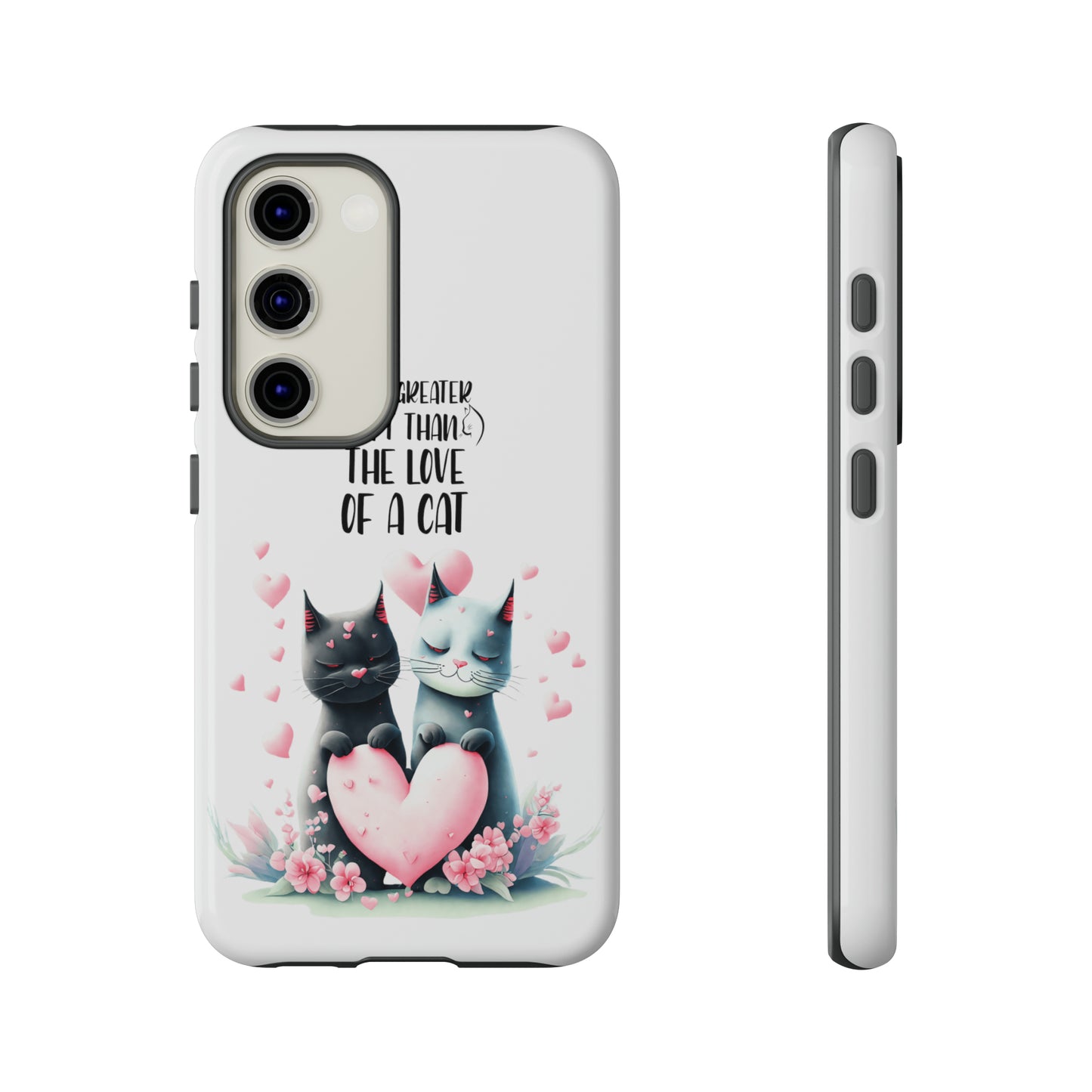 I Phone Tough Phone Cases- I Phone, Samsung, Google Pixel- cat