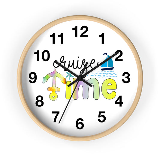 Wall Clock- Cruise Time