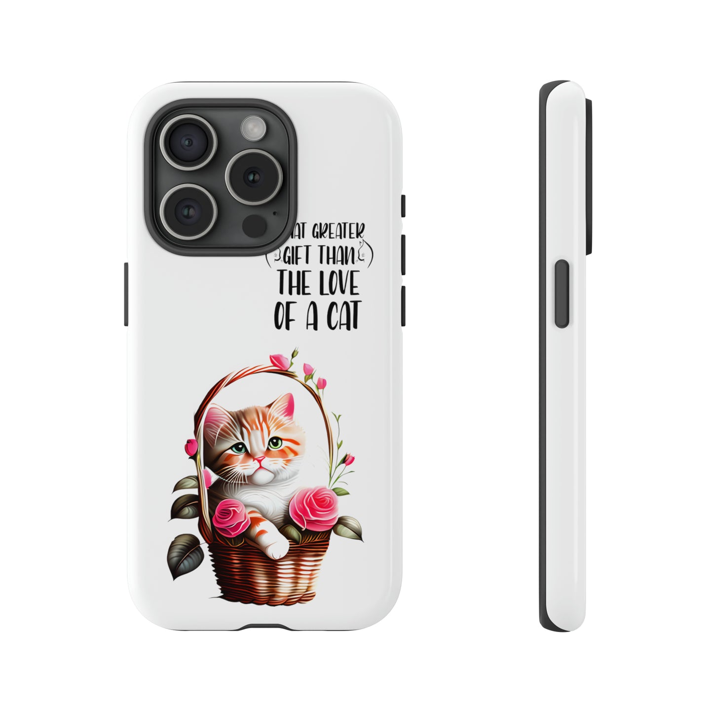 I Phone Tough cases for - I Phone, Samsung & Google Pixel - Cats