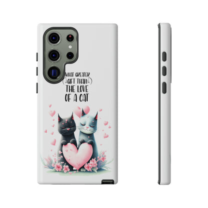 I Phone Tough Phone Cases- I Phone, Samsung, Google Pixel- cat