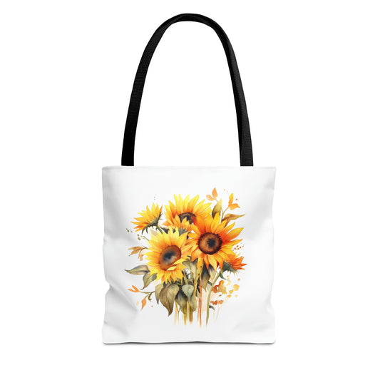 Canvas Tote Bag - Sunflowers