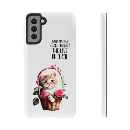 I Phone Tough cases for - I Phone, Samsung & Google Pixel - Cats