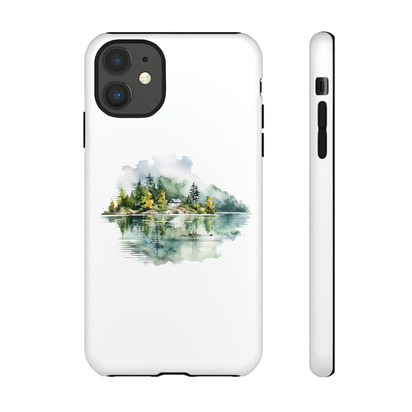 I Phone 15 Tough Cases- Lake View