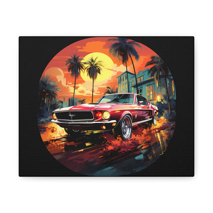 Canvas Gallery Wraps- Mustang