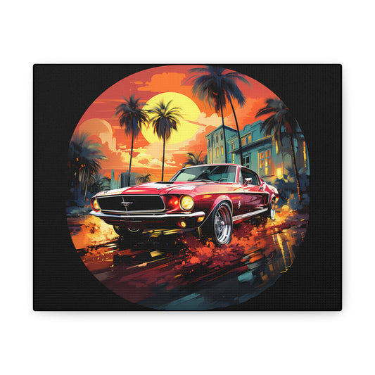 Canvas Gallery Wraps- Mustang