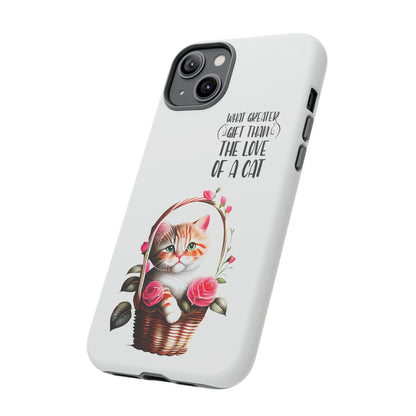 I Phone Tough cases for - I Phone, Samsung & Google Pixel - Cats