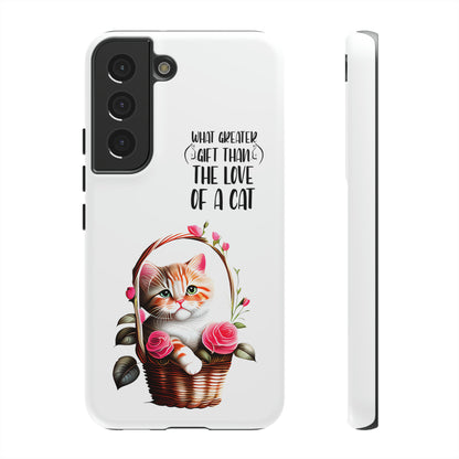 I Phone Tough cases for - I Phone, Samsung & Google Pixel - Cats