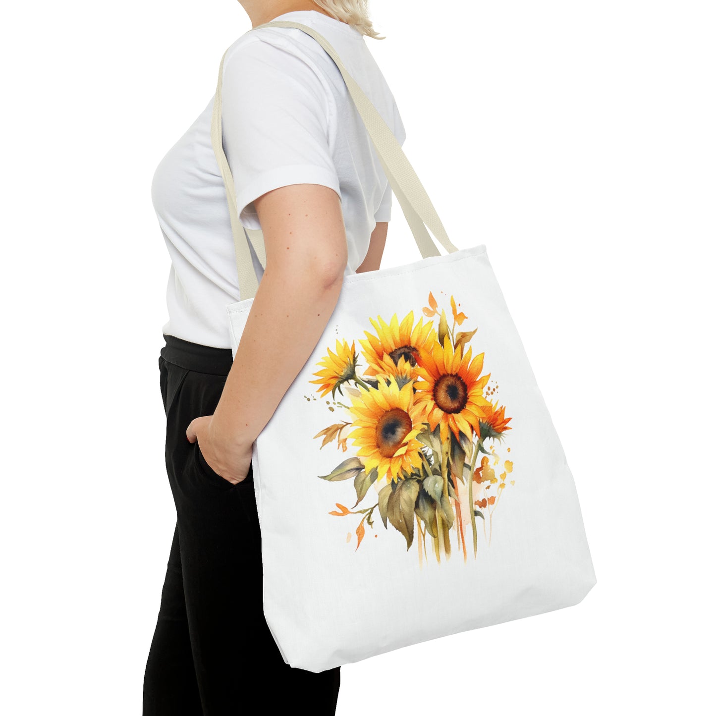 Canvas Tote Bag - Sunflowers