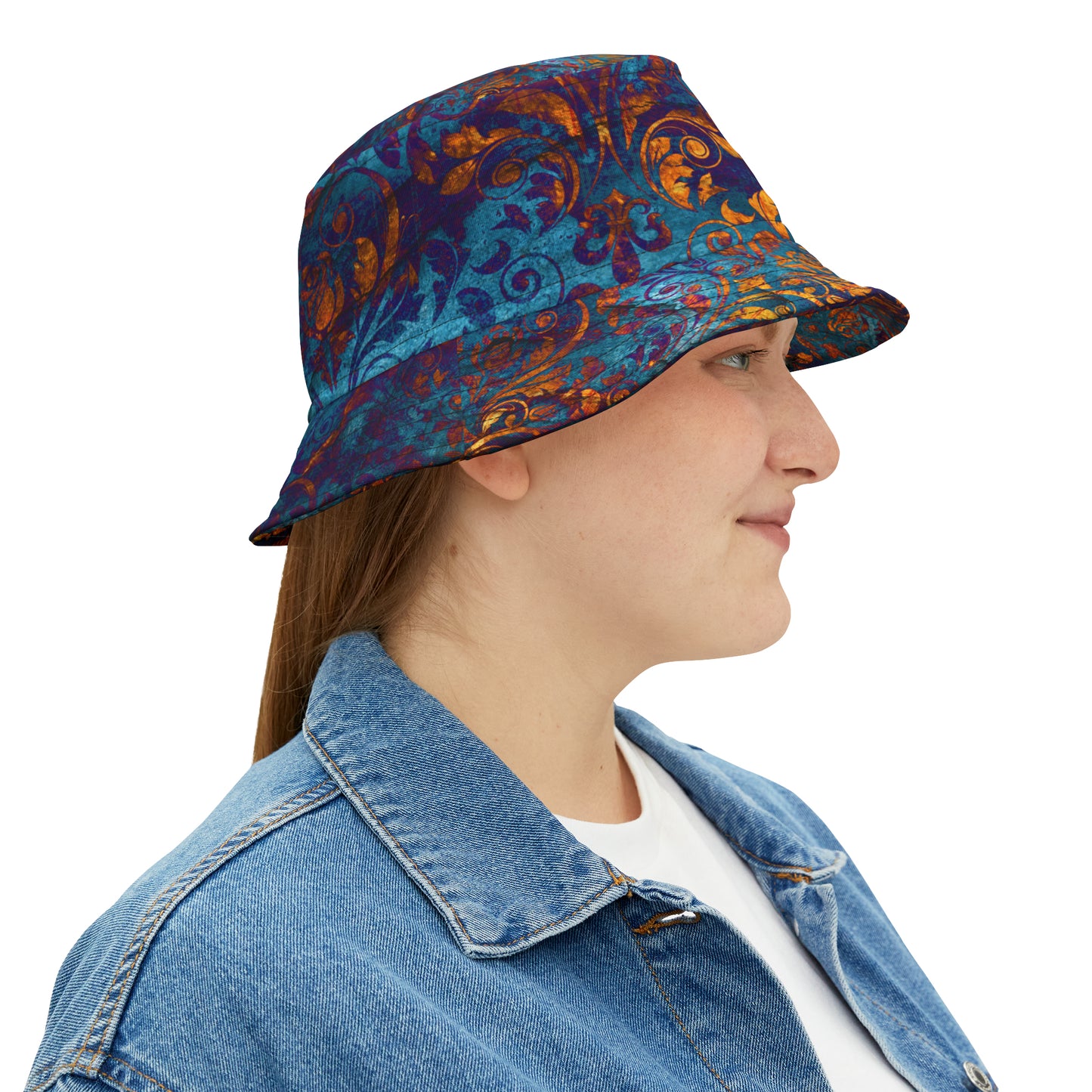 Bucket Hat -Boho design1