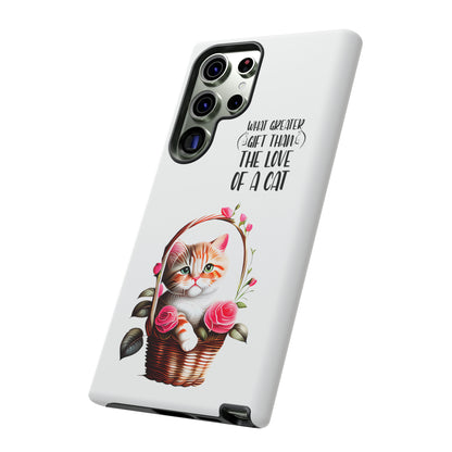 I Phone Tough cases for - I Phone, Samsung & Google Pixel - Cats